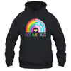 Free Aunt Hugs Gay Pride LGBTQ LGBT Rainbow Mothers Day Shirt & Tank Top | teecentury