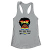 Free Aunt Hugs Messy Bun LGBT Pride Month LGBTQ Black Women Shirt & Tank Top | teecentury