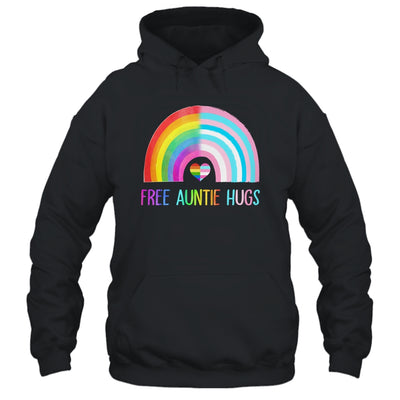 Free Auntie Hugs Gay Pride LGBTQ LGBT Rainbow Mothers Day Shirt & Tank Top | teecentury