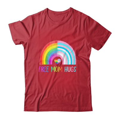 Free Mom Hugs Gay Pride LGBTQ LGBT Rainbow Mothers Day Shirt & Tank Top | teecentury