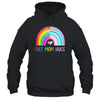 Free Mom Hugs Gay Pride LGBTQ LGBT Rainbow Mothers Day Shirt & Tank Top | teecentury