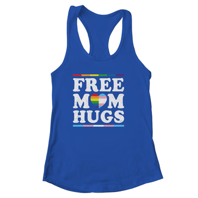 Free Mom Hugs Heart LGBTQ LGBT Pride Month Rainbow Shirt & Tank Top | teecentury