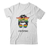 Free Mom Hugs Messy Bun LGBT Pride Rainbow T-Shirt & Tank Top | Teecentury.com