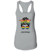 Free Mom Hugs Messy Bun LGBT Pride Rainbow T-Shirt & Tank Top | Teecentury.com