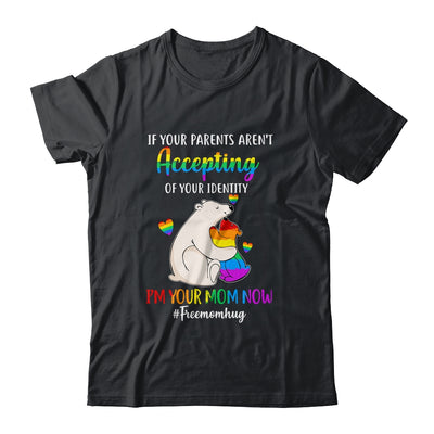 Free Mom Hugs Proud Bear Rainbow LGBT Gay Pride LGBTQ Shirt & Tank Top | teecentury