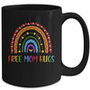 Free Mom Hugs Rainbow Heart Gay Pride LGBT Mug Coffee Mug | Teecentury.com