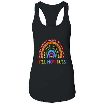 Free Mom Hugs Rainbow Heart Gay Pride LGBT T-Shirt & Tank Top | Teecentury.com