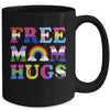 Free Mom Hugs Rainbow LGBT Lesbian Gay Pride Month Mug | teecentury