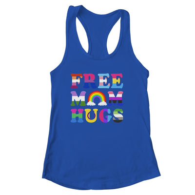 Free Mom Hugs Rainbow LGBT Lesbian Gay Pride Month Shirt & Tank Top | teecentury