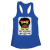 Free Sister Hugs Messy Bun LGBTQ Pride Month Black Women Shirt & Tank Top | teecentury