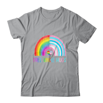 Free Uncle Hugs Gay Pride LGBTQ LGBT Rainbow Fathers Day Shirt & Tank Top | teecentury