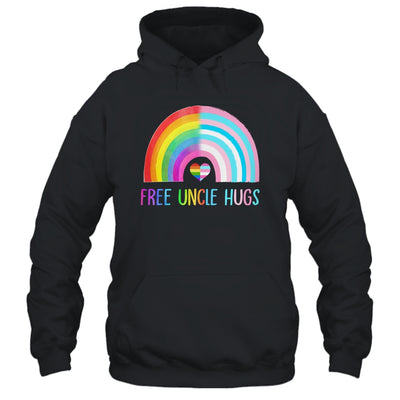 Free Uncle Hugs Gay Pride LGBTQ LGBT Rainbow Fathers Day Shirt & Tank Top | teecentury