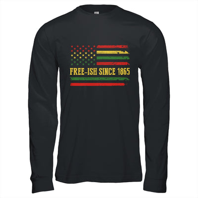 Freeish Since 1865 Juneteenth Black History Flag African T-Shirt & Hoodie | Teecentury.com
