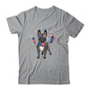 French Bulldog Dog American USA Flag 4th of July women Lover Shirt & Tank Top | teecentury