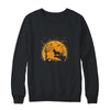 French Bulldog Dog And Moon Funny Halloween Costume Gift T-Shirt & Sweatshirt | Teecentury.com