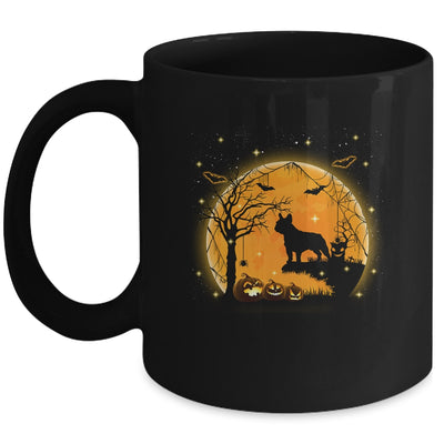French Bulldog Dog And Moon Funny Halloween Costume Gift Mug Coffee Mug | Teecentury.com
