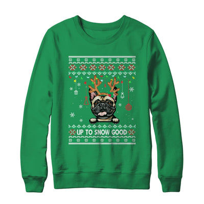 French Bulldog Dog Reindeer Ugly Christmas Xmas T-Shirt & Sweatshirt | Teecentury.com