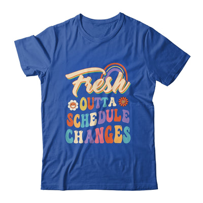 Fresh Outta Schedule Changes School Counselor Back To School Shirt & Hoodie | teecentury