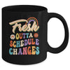 Fresh Outta Schedule Changes School Counselor Back To School Mug | teecentury