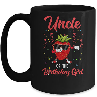 Fruit Lovers Uncle of the Birthday Girl Strawberry Mug Coffee Mug | Teecentury.com