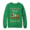 Full Of Christmas Spirits Funny Drinking Ugly Xmas Sweater T-Shirt & Sweatshirt | Teecentury.com