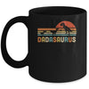 Fun Dadasaurus T-Rex Dinosaurs For Dad Father's Day Mug Coffee Mug | Teecentury.com