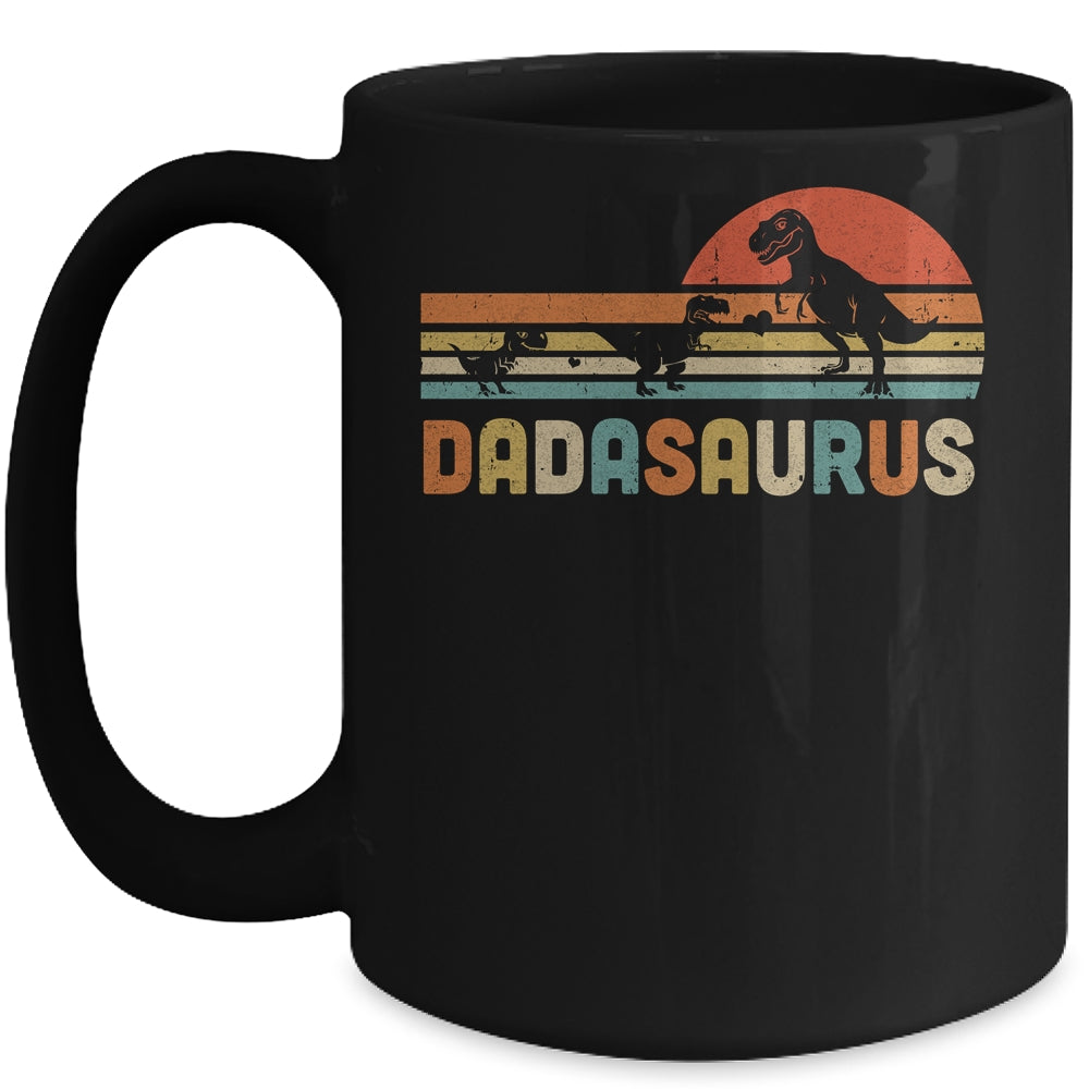 Fun Dadasaurus T-Rex Dinosaurs For Dad Father's Day Mug Coffee Mug | Teecentury.com