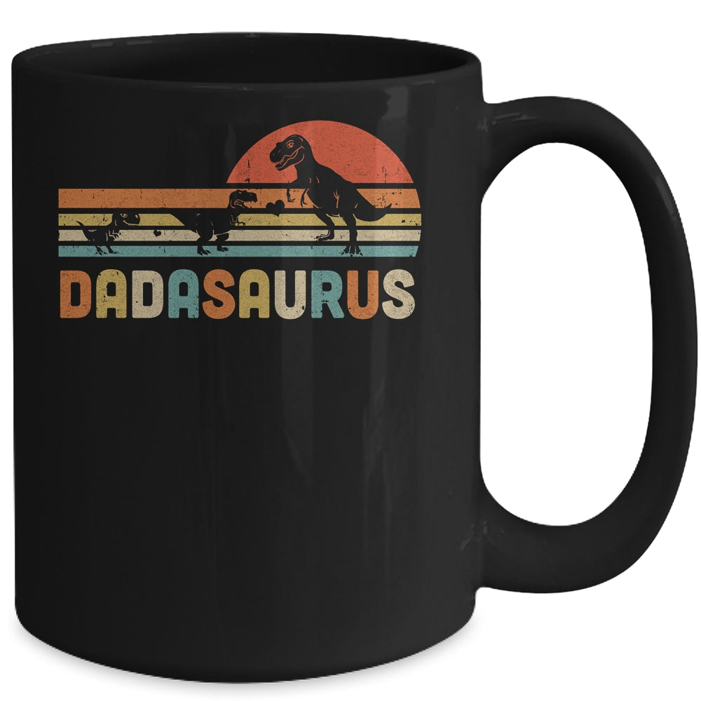 Fun Dadasaurus T-Rex Dinosaurs For Dad Father's Day Mug Coffee Mug | Teecentury.com