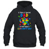 Fun Heart Puzzle Dad Autism Awareness Family Support Shirt & Hoodie | teecentury