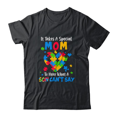 Fun Heart Puzzle Mom Autism Awareness Family Support Shirt & Hoodie | teecentury