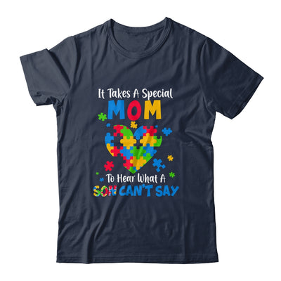 Fun Heart Puzzle Mom Autism Awareness Family Support Shirt & Hoodie | teecentury