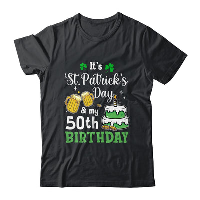 Funny 50th Birthday St Patricks Day Party For Men Women T-Shirt & Hoodie | Teecentury.com
