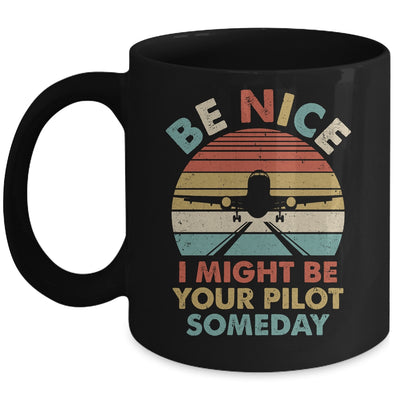 Funny Airline Pilot Art For Men Women Aviation Future Pilot Mug | teecentury