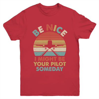 Funny Airline Pilot Art For Men Women Aviation Future Pilot Youth Shirt | teecentury