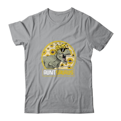 Funny Aunt Saurus Sunflower Dinosaur Aunt T Rex T-Shirt & Tank Top | Teecentury.com