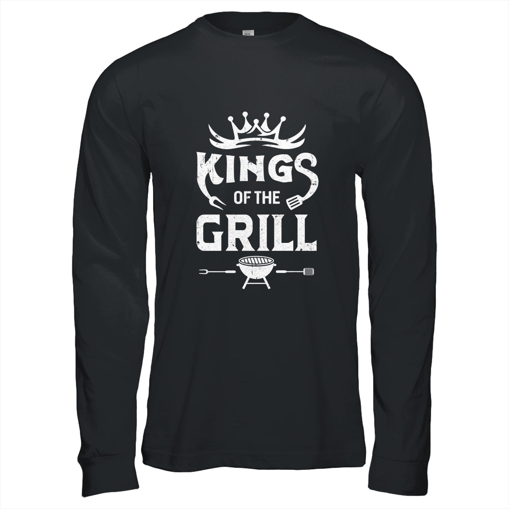 Funny BBQ Mens Chef Gift For Him King Of The Grill T-Shirt & Hoodie | Teecentury.com