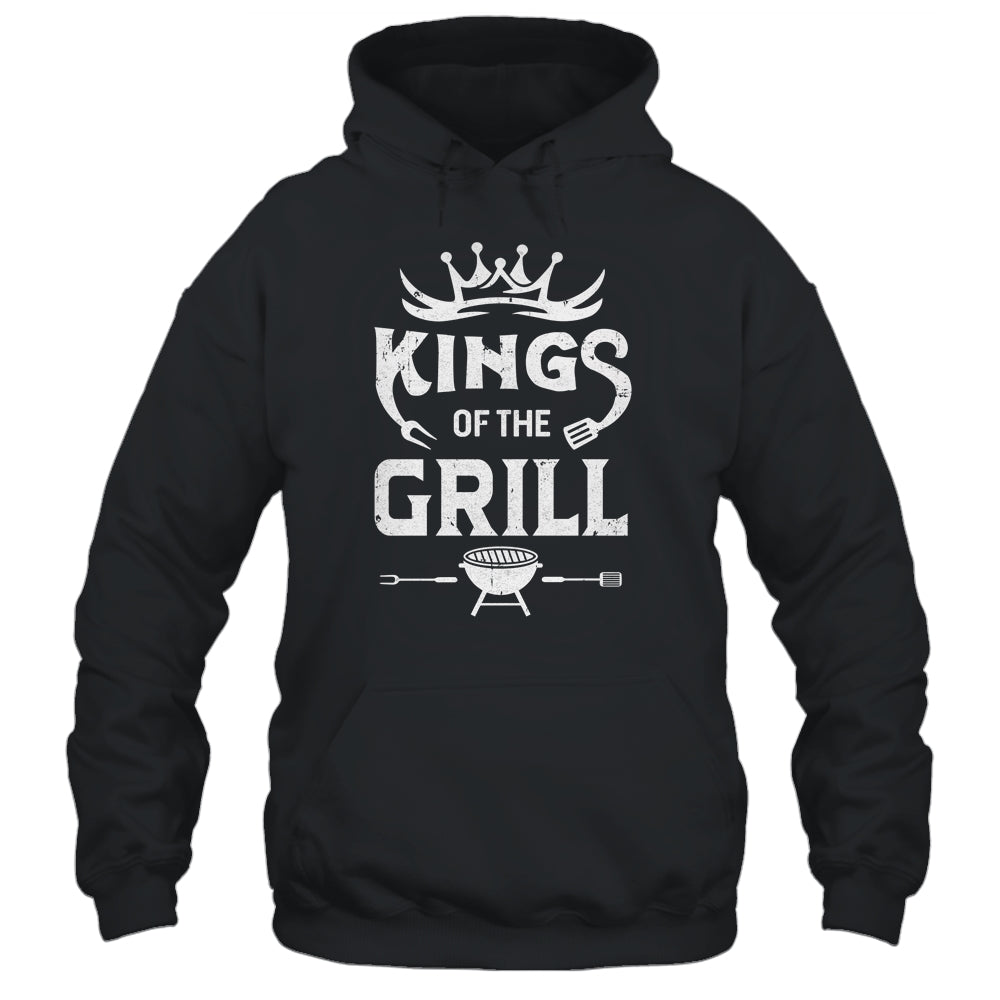 Funny BBQ Mens Chef Gift For Him King Of The Grill T-Shirt & Hoodie | Teecentury.com