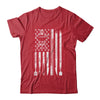 Funny BBQ Smoker Smoking Grilling And Barbecue Us Flag Shirt & Hoodie | teecentury