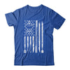 Funny BBQ Smoker Smoking Grilling And Barbecue Us Flag Shirt & Hoodie | teecentury