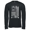 Funny BBQ Smoker Smoking Grilling And Barbecue Us Flag Shirt & Hoodie | teecentury