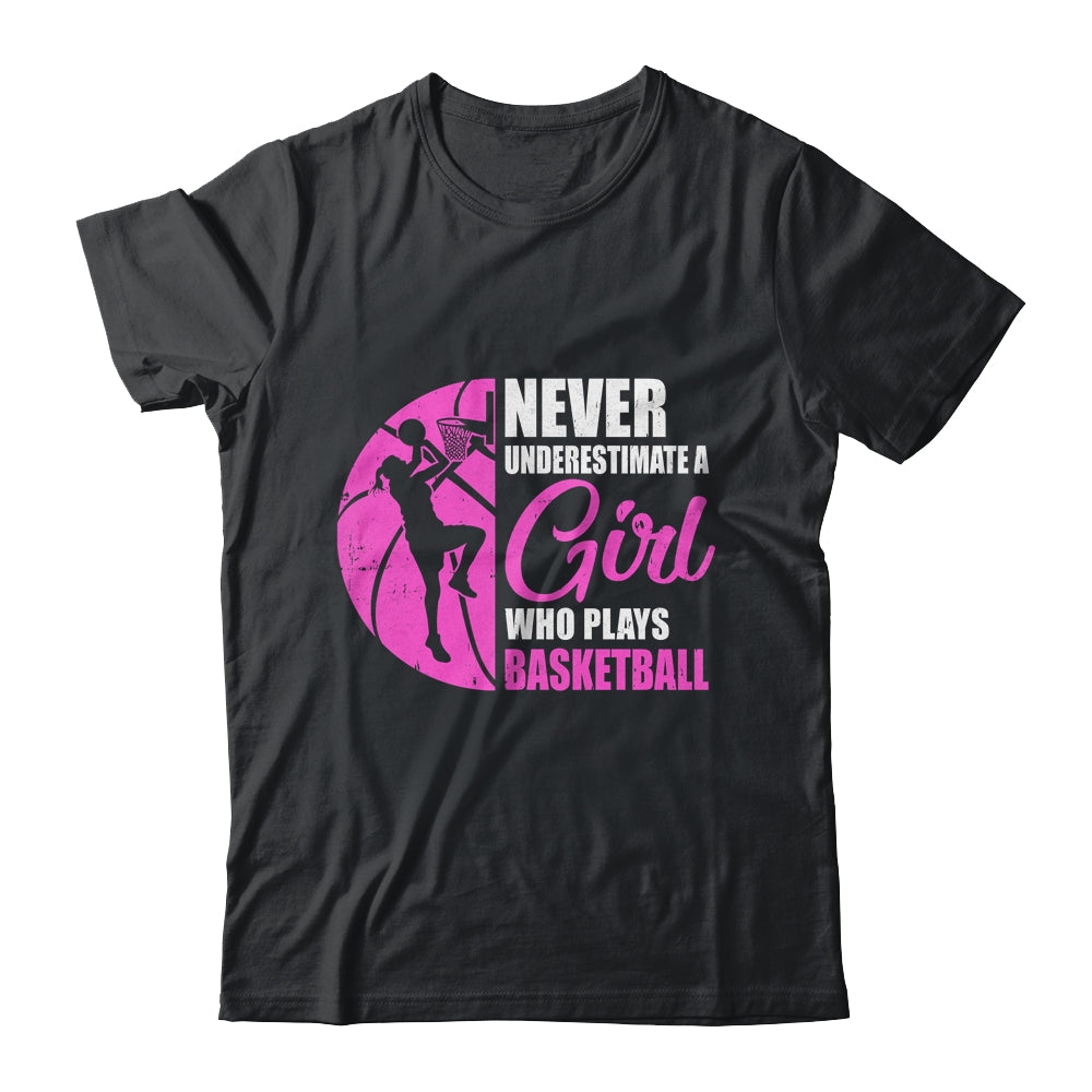 Funny Basketball Art For Girls Youth Teens Basketball Player Shirt & Hoodie | teecentury