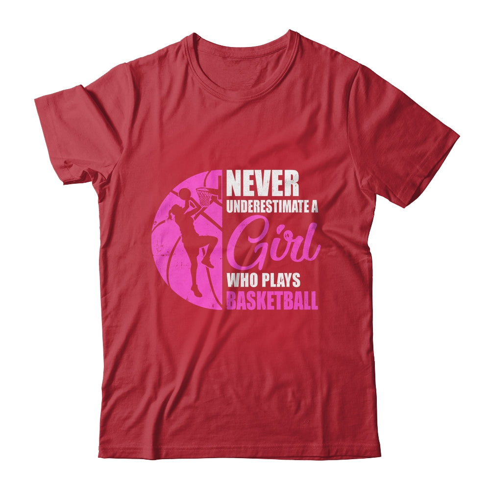 Funny Basketball Art For Girls Youth Teens Basketball Player Shirt & Hoodie | teecentury