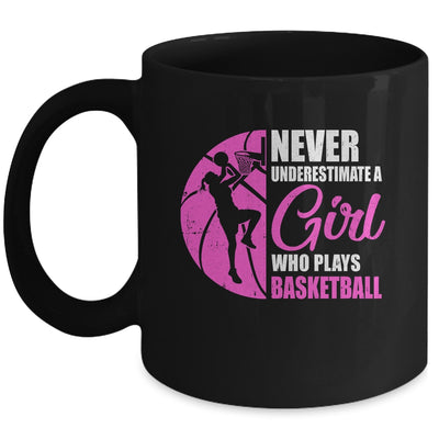 Funny Basketball Art For Girls Youth Teens Basketball Player Mug | teecentury