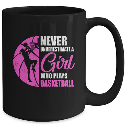 Funny Basketball Art For Girls Youth Teens Basketball Player Mug | teecentury