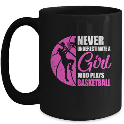 Funny Basketball Art For Girls Youth Teens Basketball Player Mug | teecentury