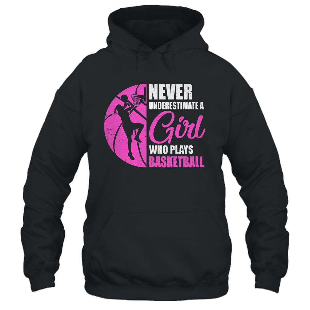 Funny Basketball Art For Girls Youth Teens Basketball Player Shirt & Hoodie | teecentury