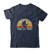Funny Bigfoot Fishing Sasquatch Outdoor Retro Men Women Shirt & Hoodie | teecentury