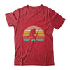 Funny Bigfoot Fishing Sasquatch Outdoor Retro Men Women Shirt & Hoodie | teecentury
