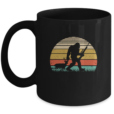Funny Bigfoot Hunting Sasquatch Outdoor Retro Men Women Mug | teecentury