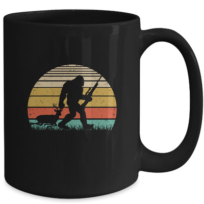 Funny Bigfoot Hunting Sasquatch Outdoor Retro Men Women Mug | teecentury